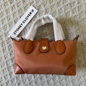 Brown Mini Tote Bag